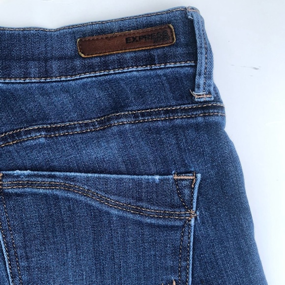 Express Mid Rise Legging Jeans - Picture 6 of 11